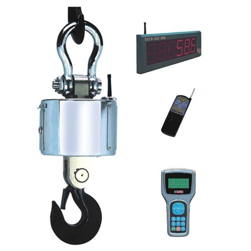 Display LCD LED Tipo 10-30 toneladas Escala de guindaste digital sem fio para operação duradoura