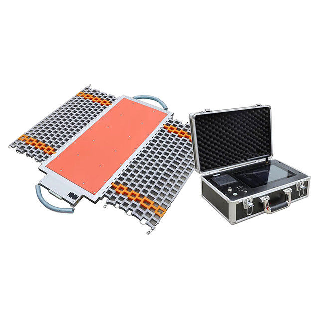 Corrente contínua 10,5V 25Ton Carrinho de pesagem portátil digital dinâmico sem fio OEM
