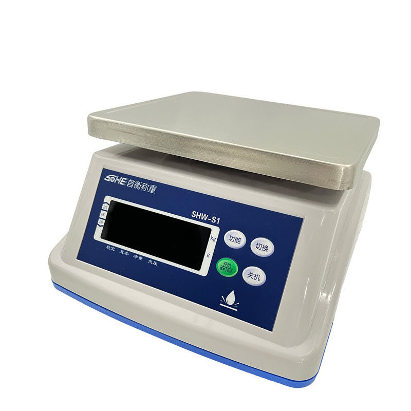 Suporte à personalização OBM Balança de pesagem digital de 6 kg para contagem de frutos do mar e alimentos