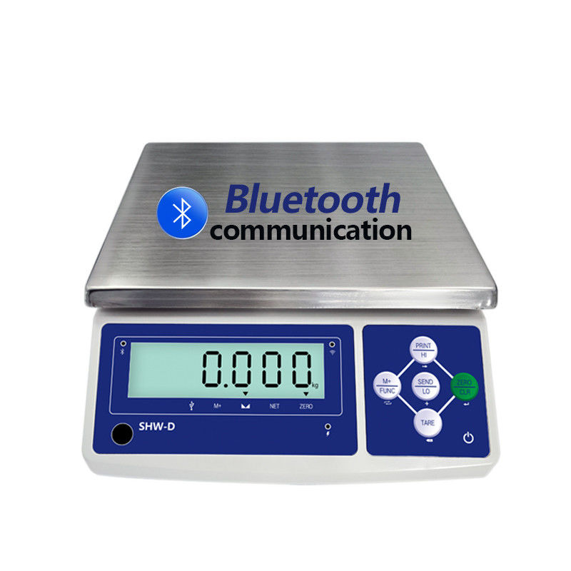 ABS SHWDL-3KG Bluetooth Suporte ERP Software LCD Display AC/DC Fornecimento de energia 226mm*295mm