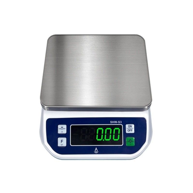 Balança impermeável ABS de aço inoxidável de alta precisão de 3 kg para assar e cozinhar SOHES3
