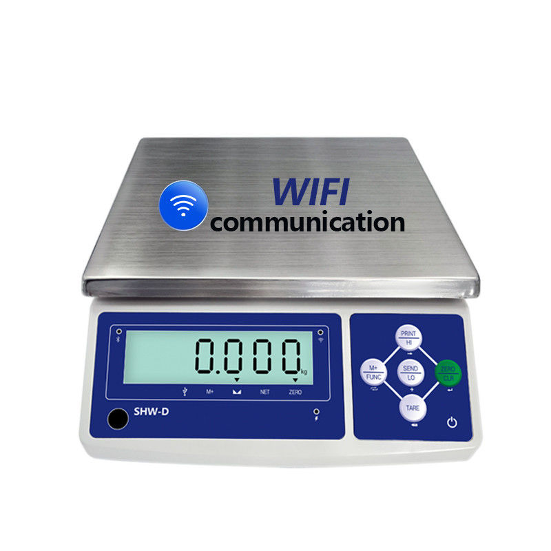 15KG SHWDL WIFI Suporte personalizado ODM ERP Software LCD Display AC/DC Fornecimento de energia