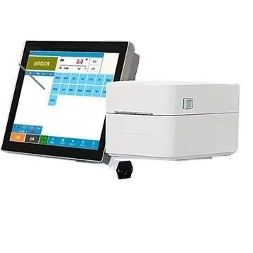 Display LCD Tipo 15-100kg Max Range Android Escala de impressão de etiquetas para processamento de carne de porco e de bovino