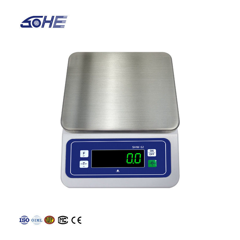Material ABS 430 Placa de aço inoxidável Balança de mesa para S2 avançado