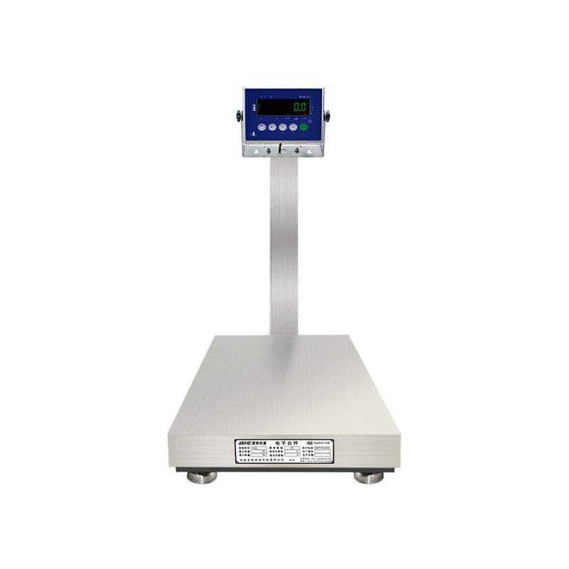Fornecimento de energia 10.5V/1A 200KG Balança de aço inoxidável para fábricas de frutos do mar e alimentos