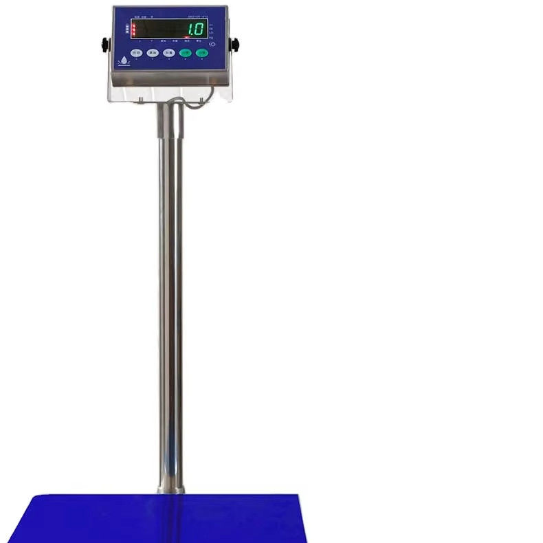 Display LED 300kg SOHE A1S Escala à prova d'água para fábricas de alimentos 500*600mm Lavavel