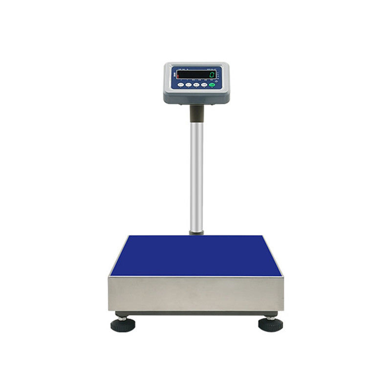 Plataformas de pesagem industrial A7-150 kg com ecrã LED e armazenamento de dados USB