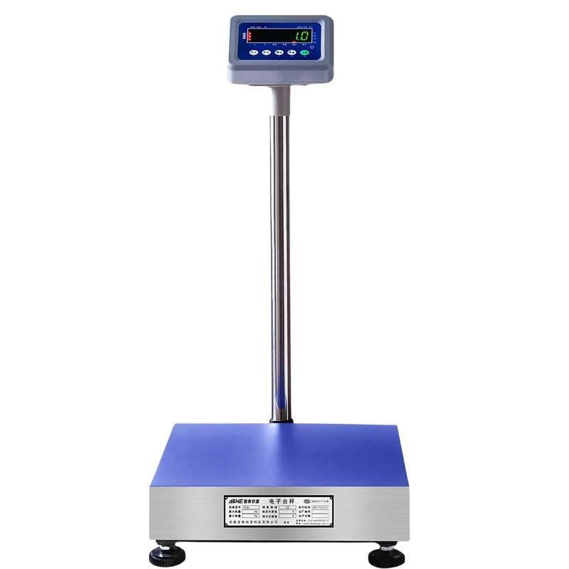 Balança de plataforma industrial com 60 kg-100 kg de display LED e 30-800 kg de alcance