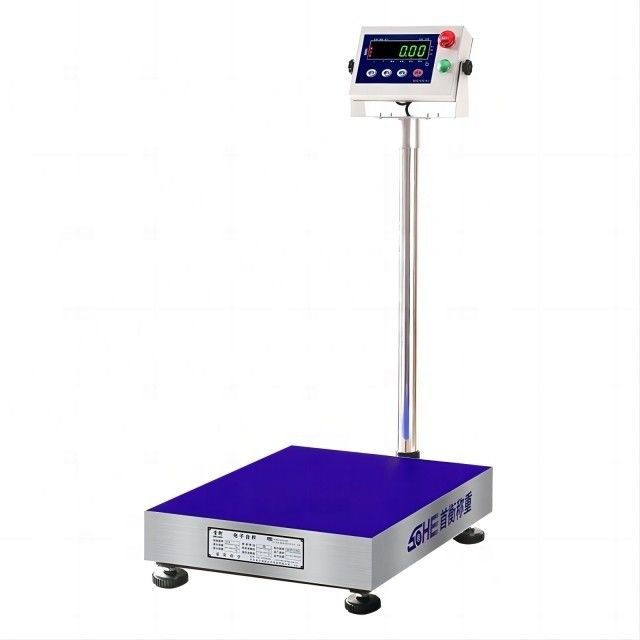 Escala de console de embalagem industrial com suporte OBM 600KG Capacidade e 50g/100g Alta precisão