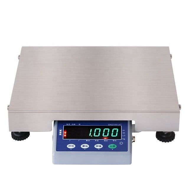 240V Alta precisão 3KG 0,5g Tabela de apoio personalizada Escala de peso para frutos do mar